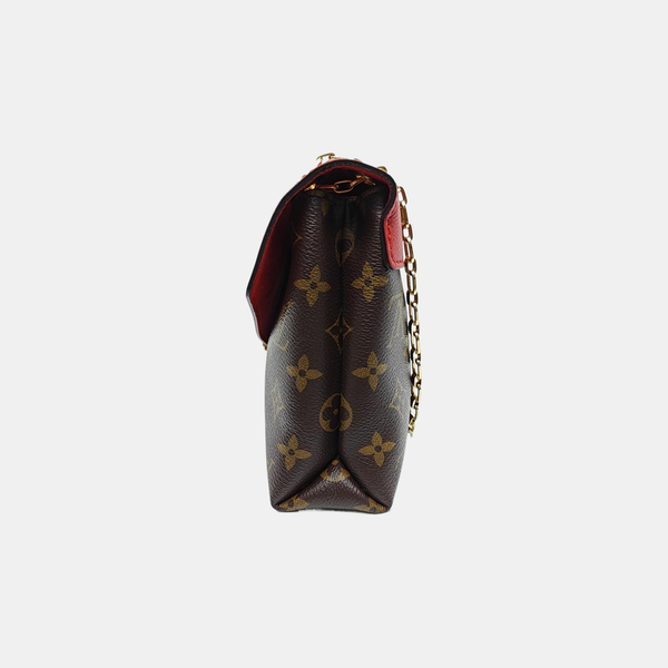 PALLAS Monogram Coated Canvas Brown