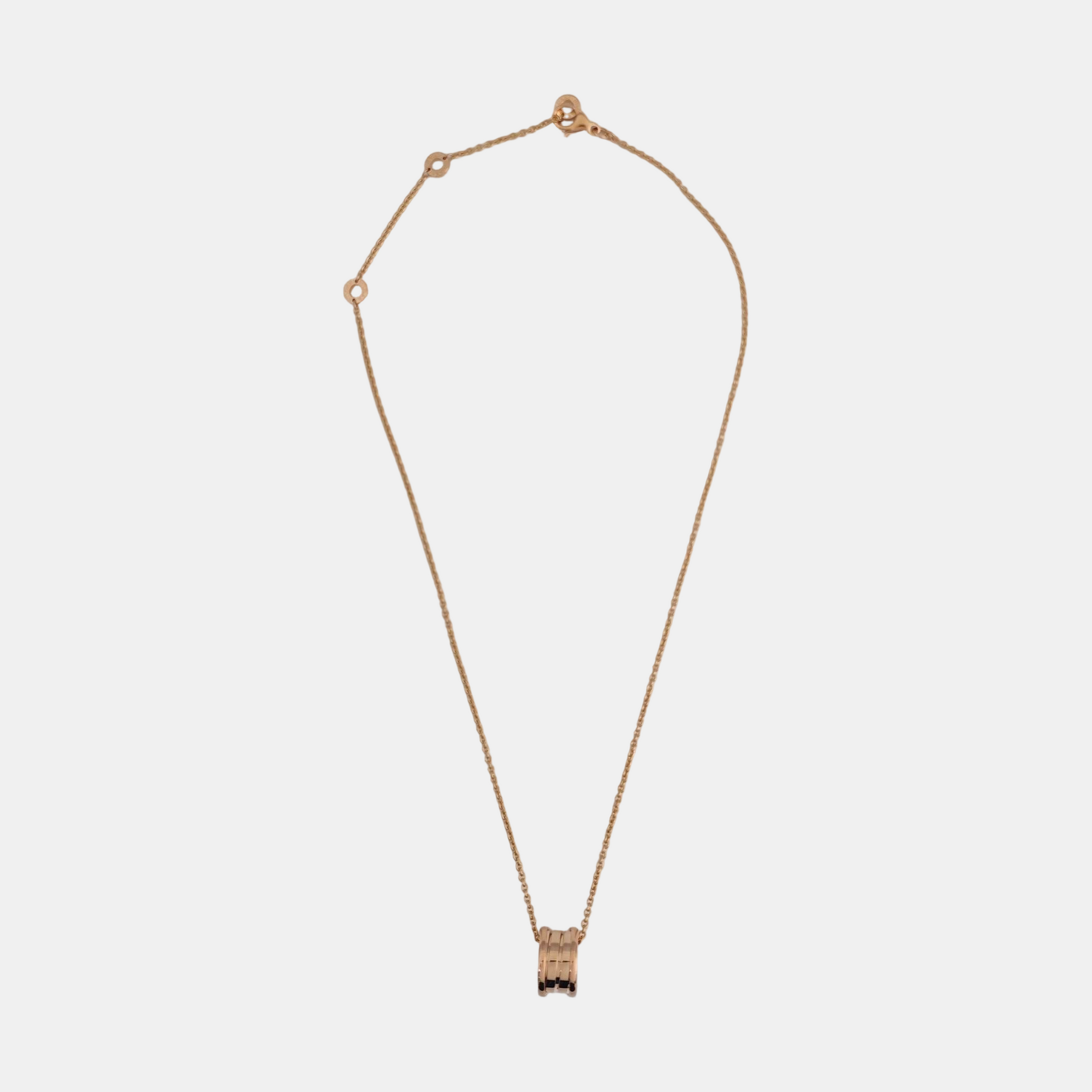B.ZERO1 18k Rose Gold Necklace