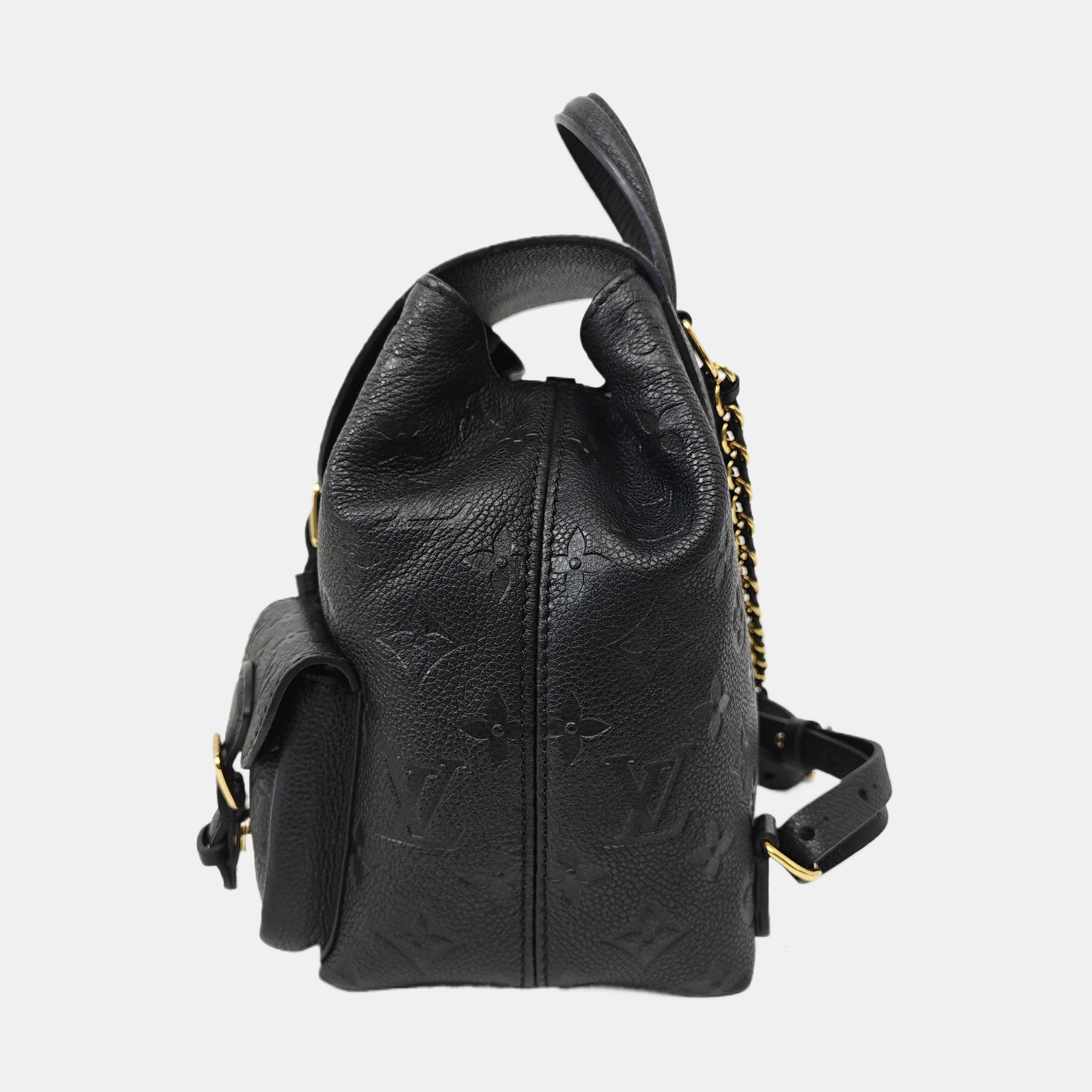 BACKUP Monogram Calfskin Black