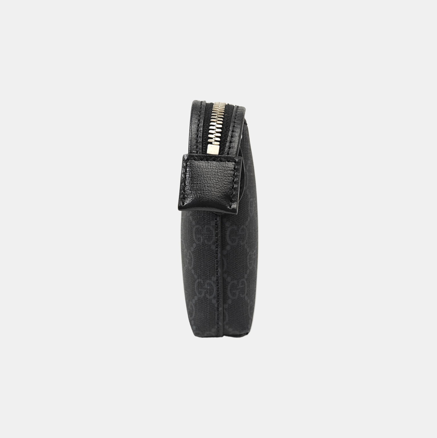 GG Supreme Monogram Coated Canvas Black