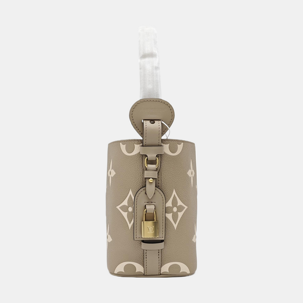 ALL IN BB Monogram Calfskin Gray