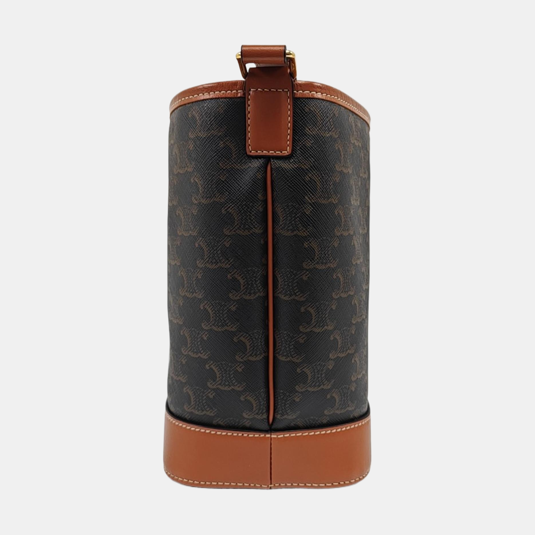 TRIOMPHE CANVAS Small Coated Canvas Brown