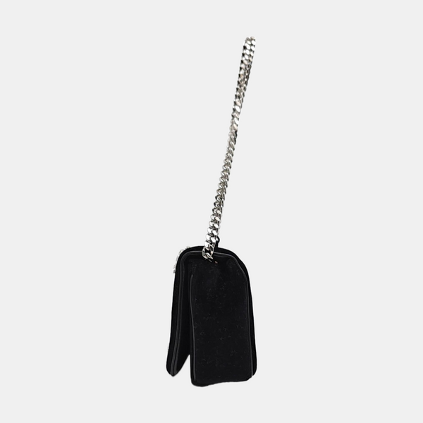 Suede Shoulder Bag Black