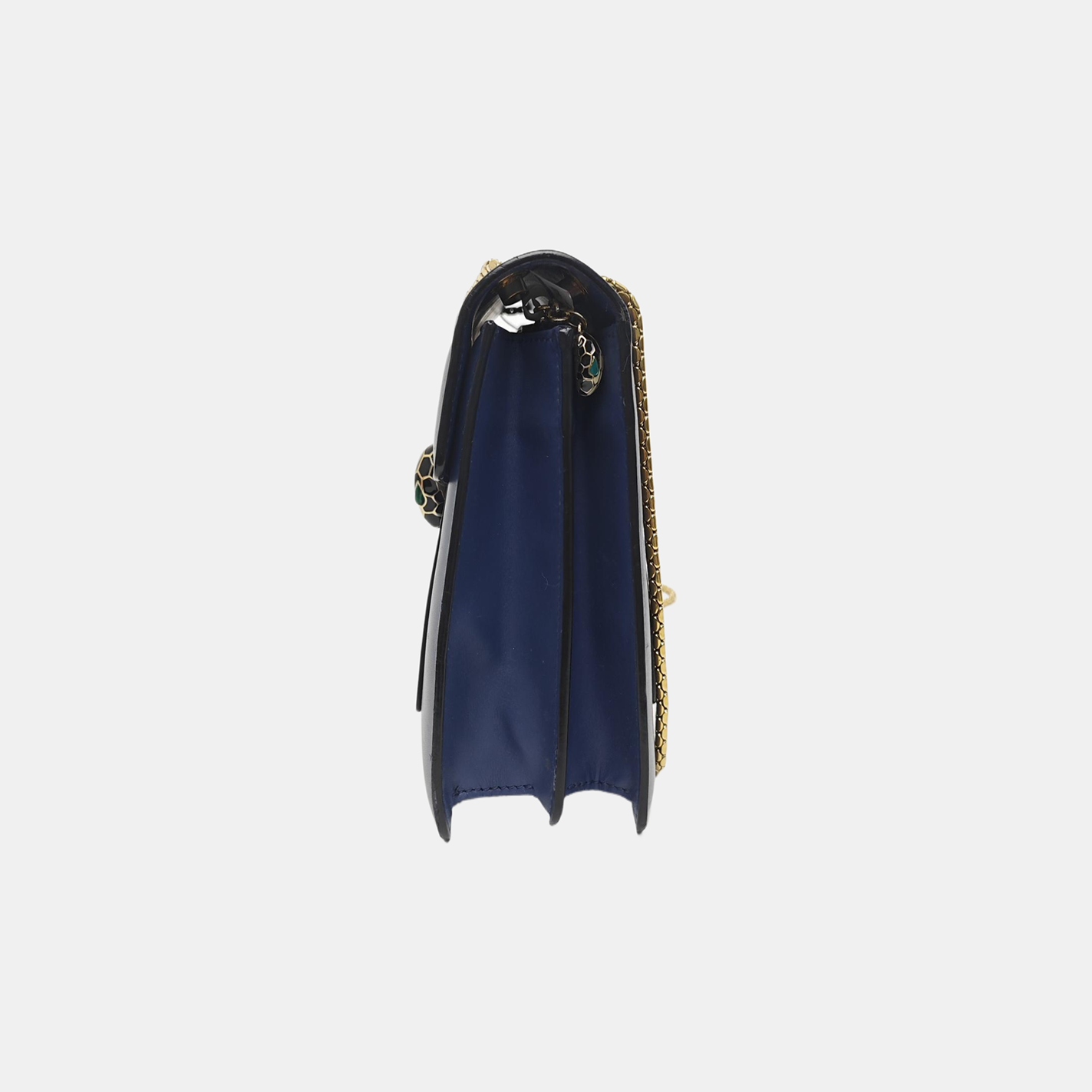 SERPENTI FOREVER Medium Calfskin Blue