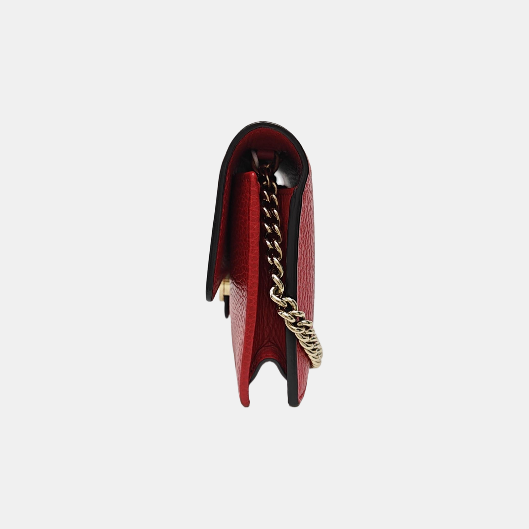 Calfskin Shoulder Bag Red