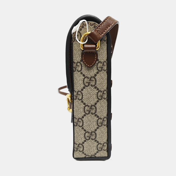 Horsebit 1955 Mini Coated Canvas Beige