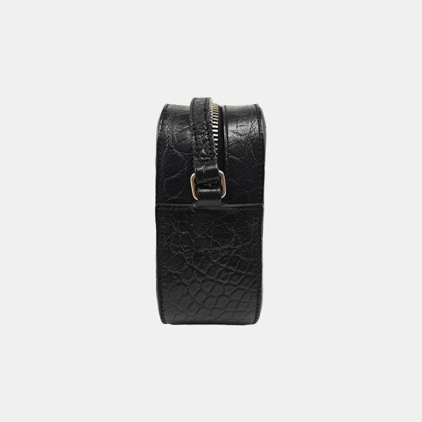 Calfskin Shoulder Bag Black