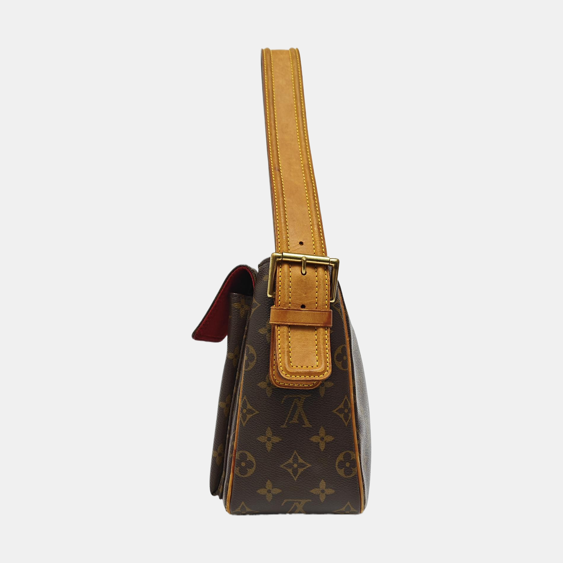 VIVA CITE Monogram Coated Canvas Brown