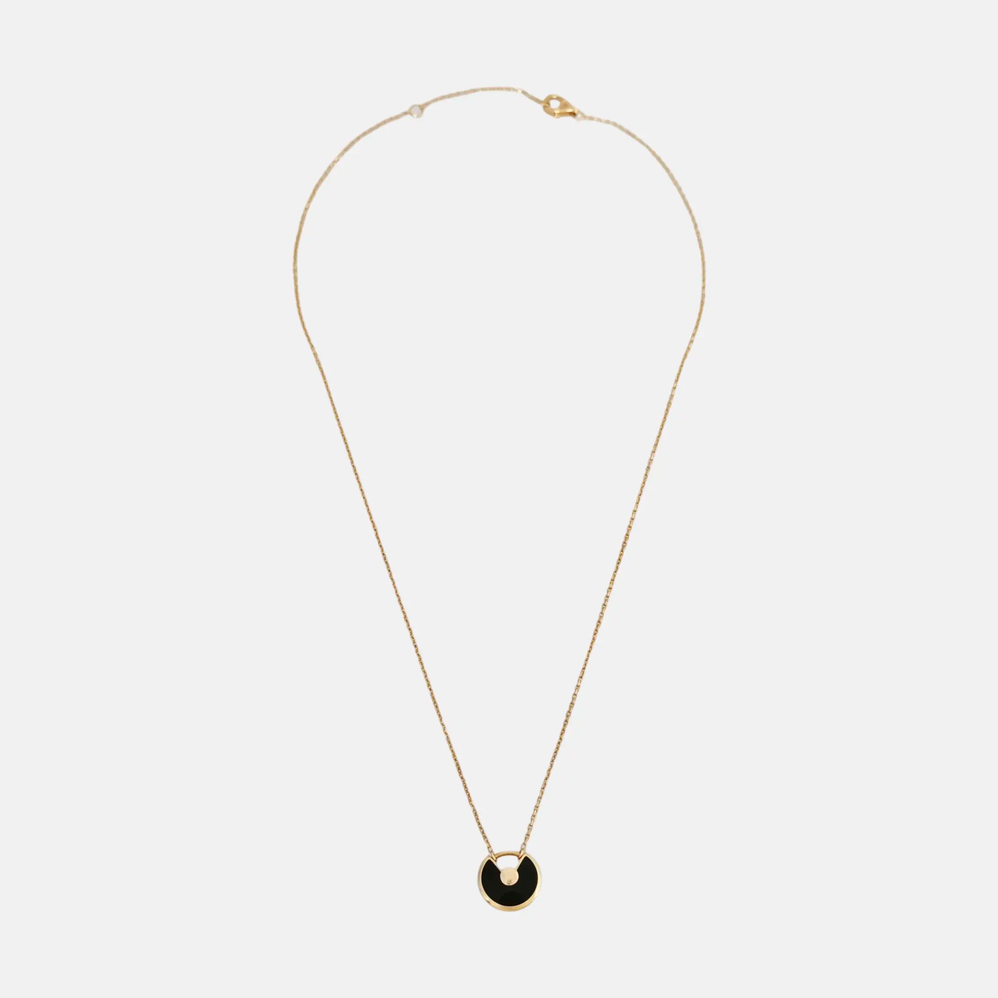 AMULETTE DE CARTIER 18k Rose Gold Necklace
