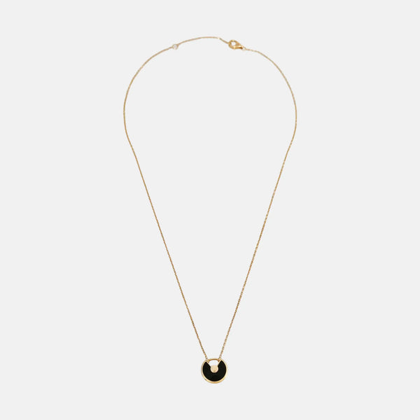 AMULETTE DE CARTIER 18k Rose Gold Necklace