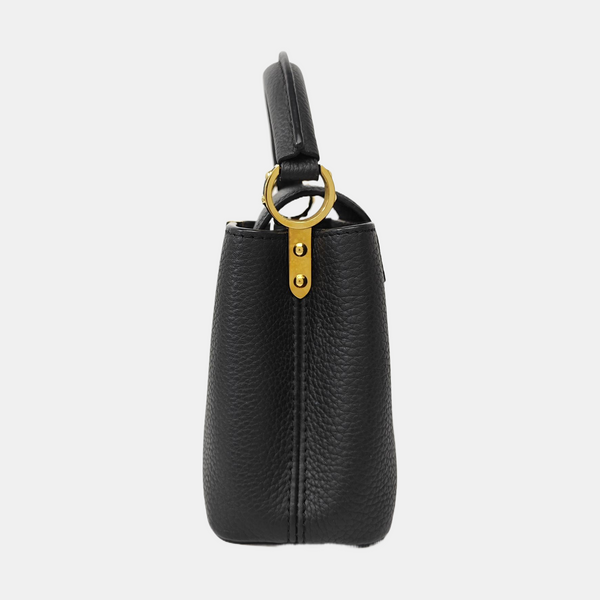 CAPUCINES Mini Calfskin Black
