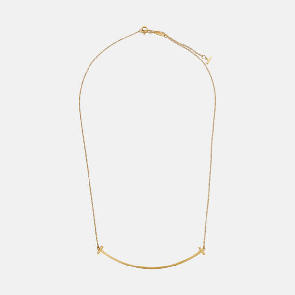 Tiffany T 18k Rose Gold Necklace