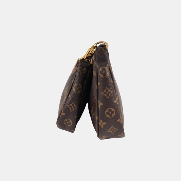 MULTI Monogram Coated Canvas Brown
