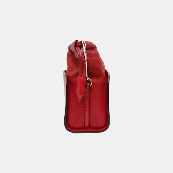 Calfskin Shoulder Bag Red