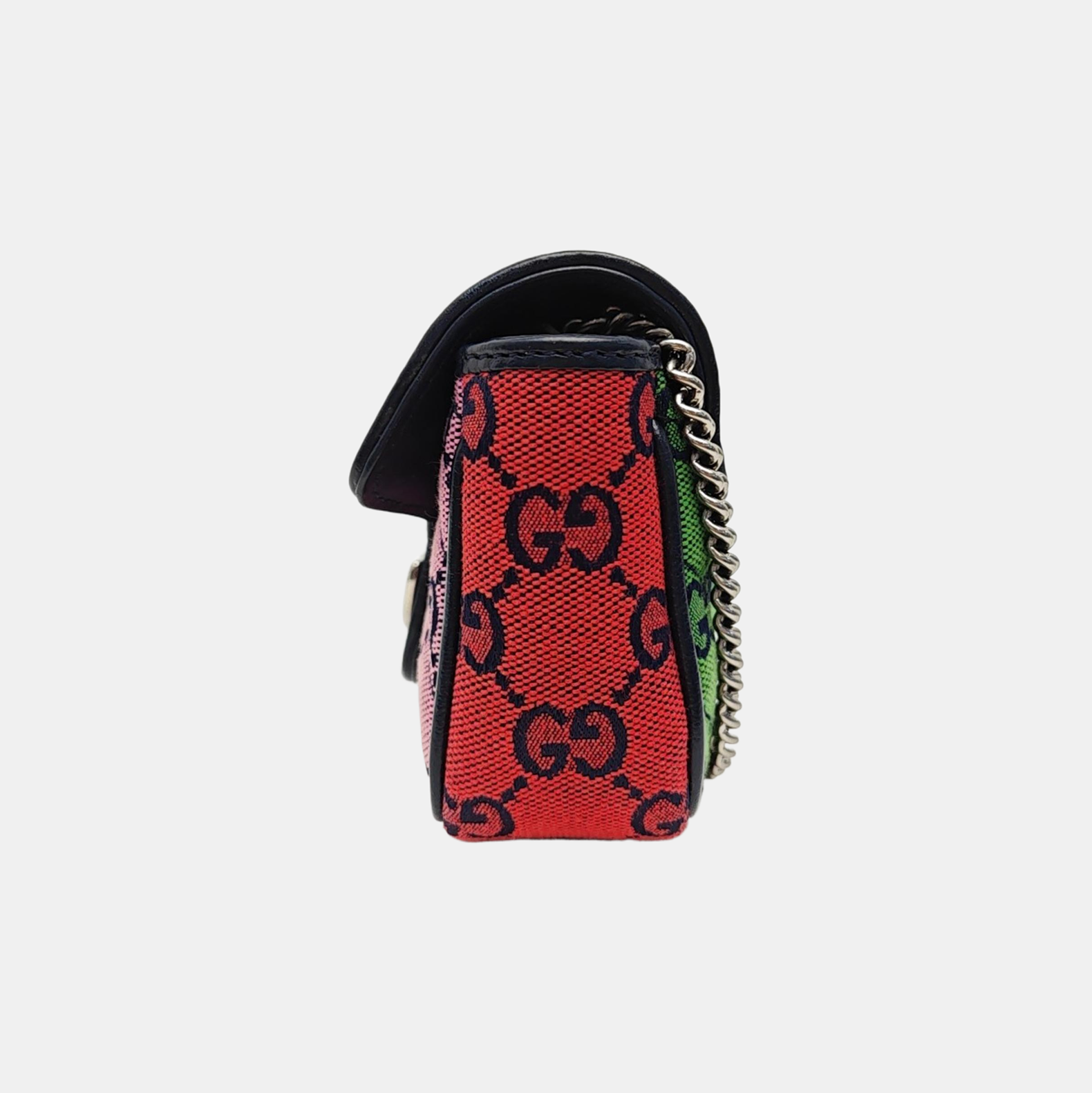 GG Marmont Mini Quilted Canvas Multicolor