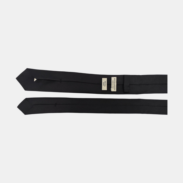Mulberry Silk Tie Black
