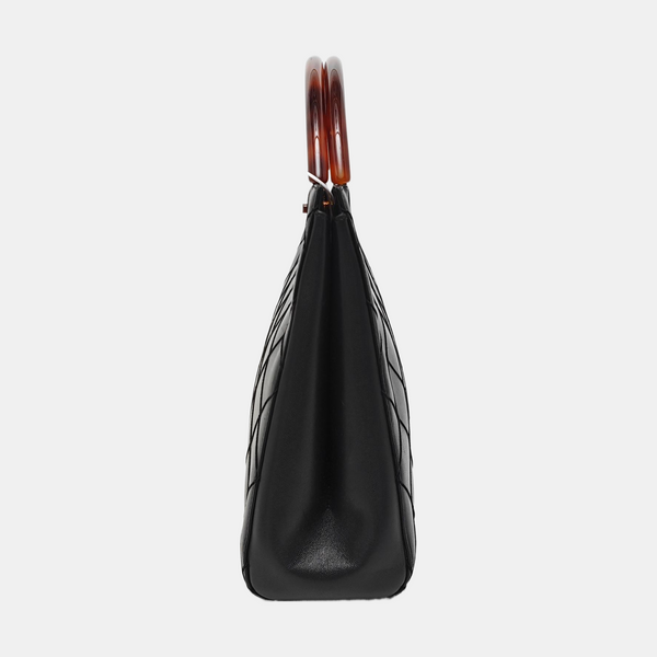 Quilted Lambskin Black