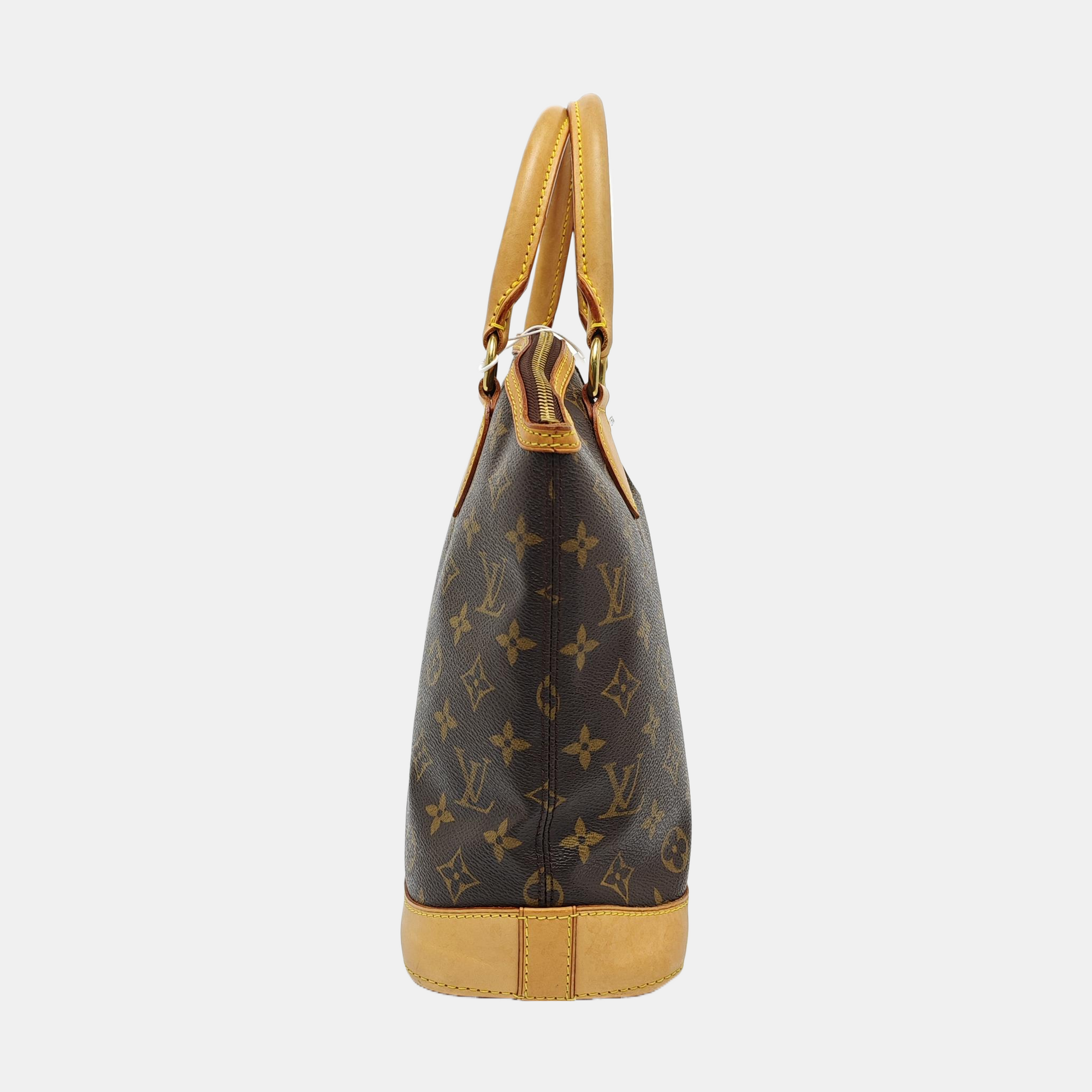 LOCKIT PM Monogram Coated Canvas Brown