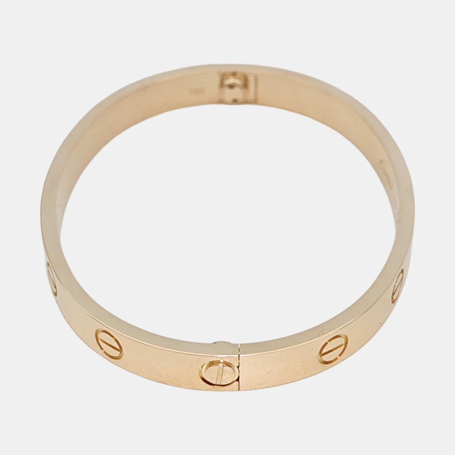 LOVE 18k Rose Gold Bangle
