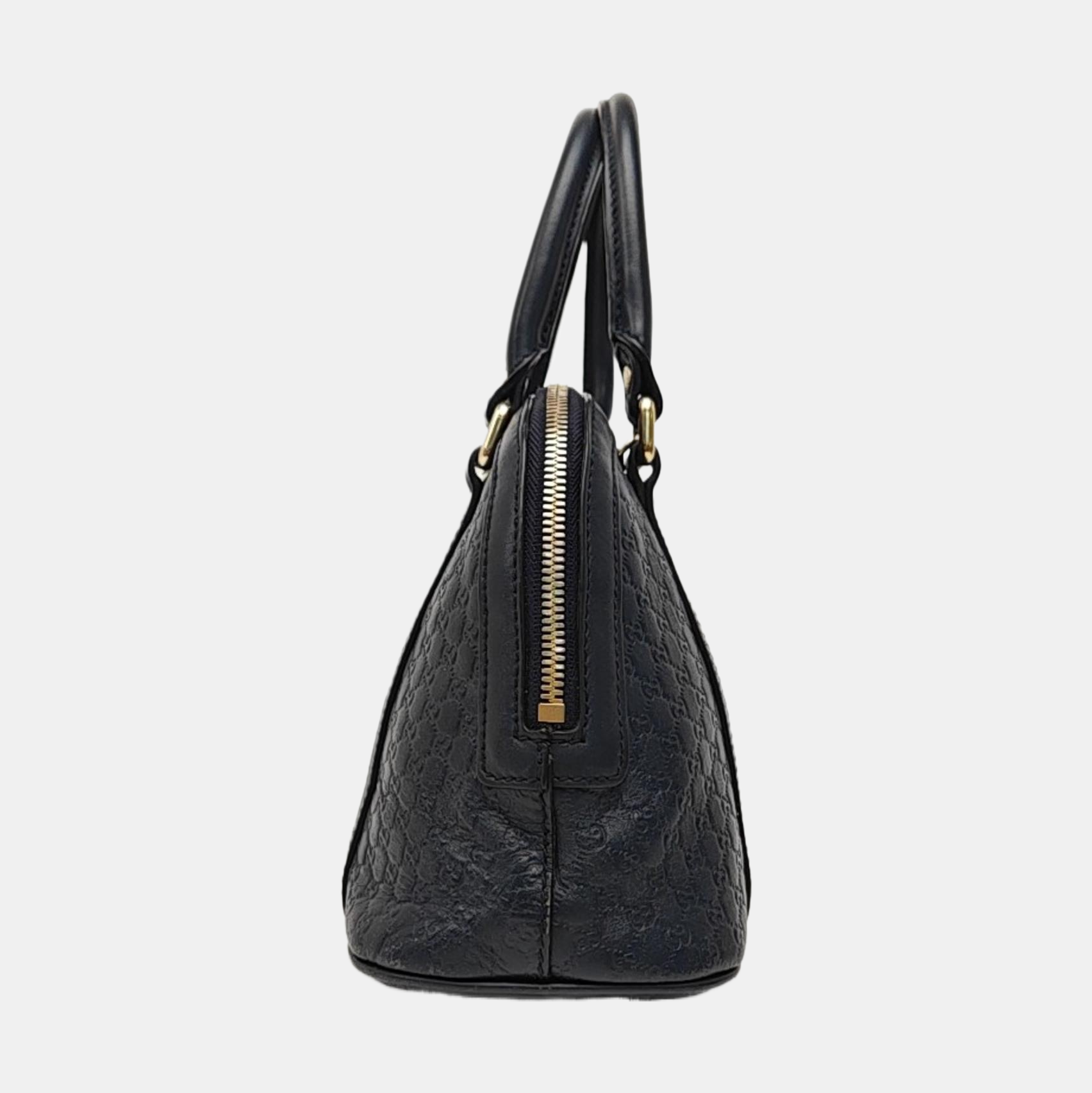 Microguccissima Monogram Calfskin Blue