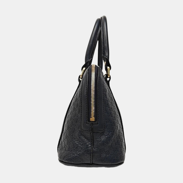 Microguccissima Monogram Calfskin Blue