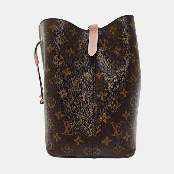 NÉONOÉ MM Monogram Coated Canvas Brown