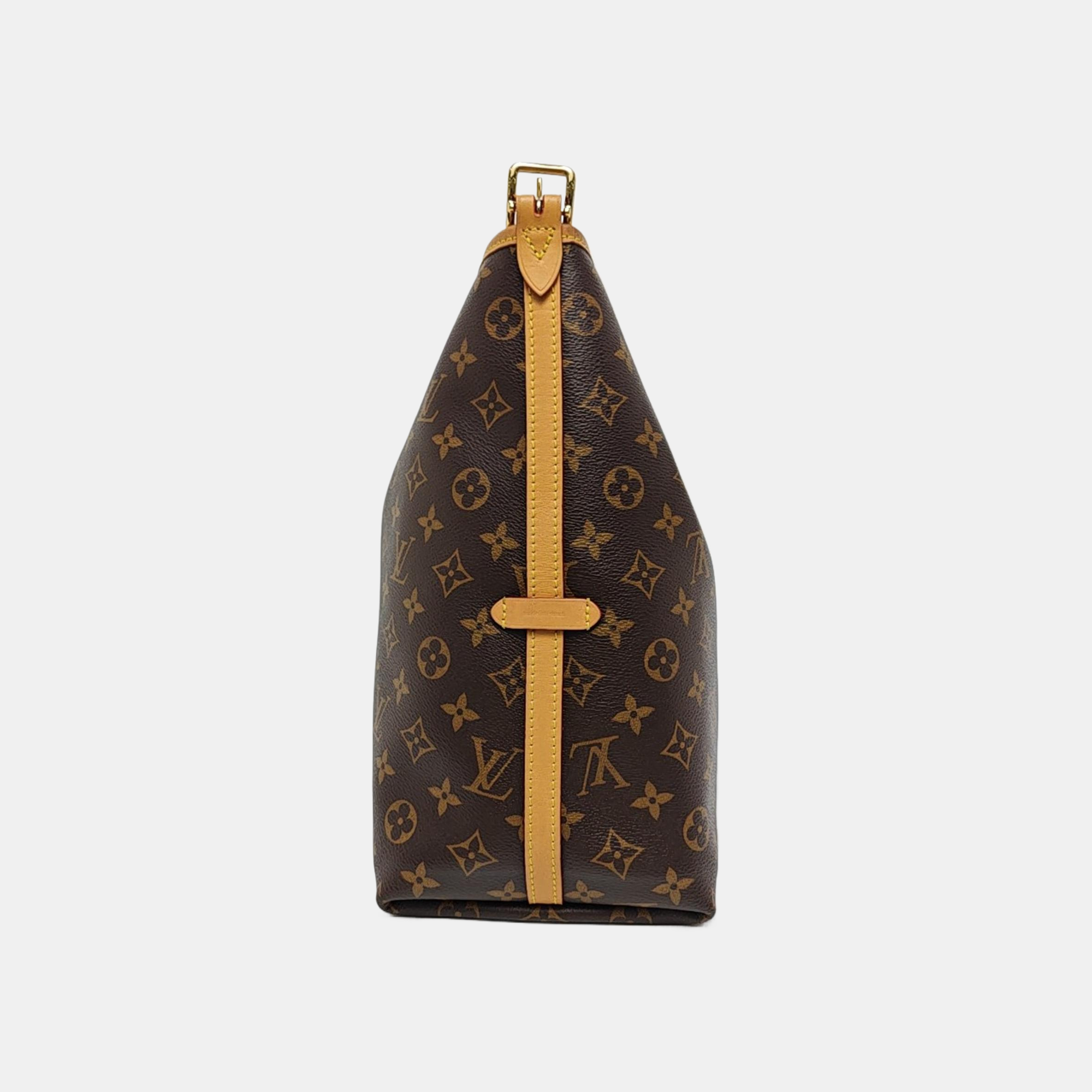 CARRYALL MM Monogram Coated Canvas Brown