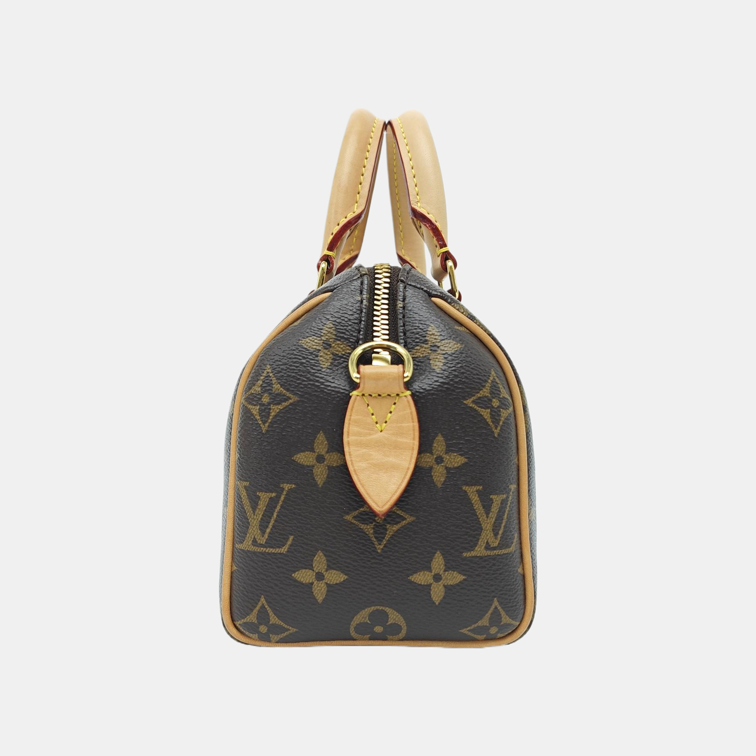 SPEEDY 20 Monogram Coated Canvas Brown