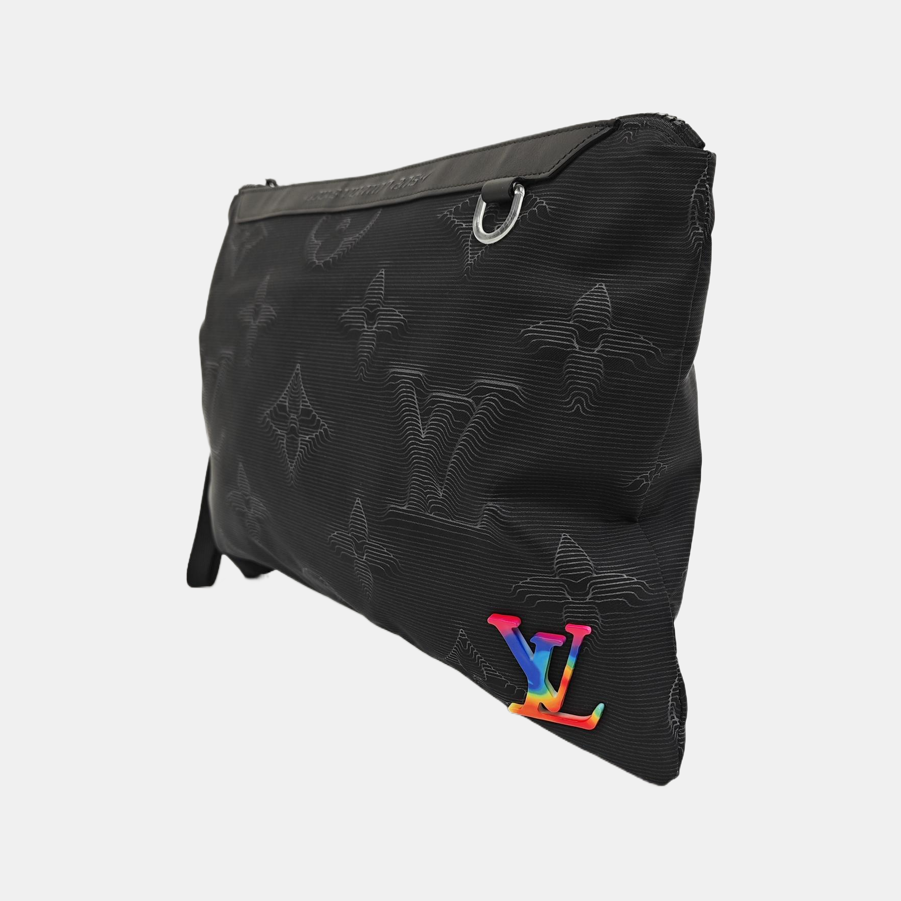 LOUIS VUITTON 2054 Monogram Fabric Black