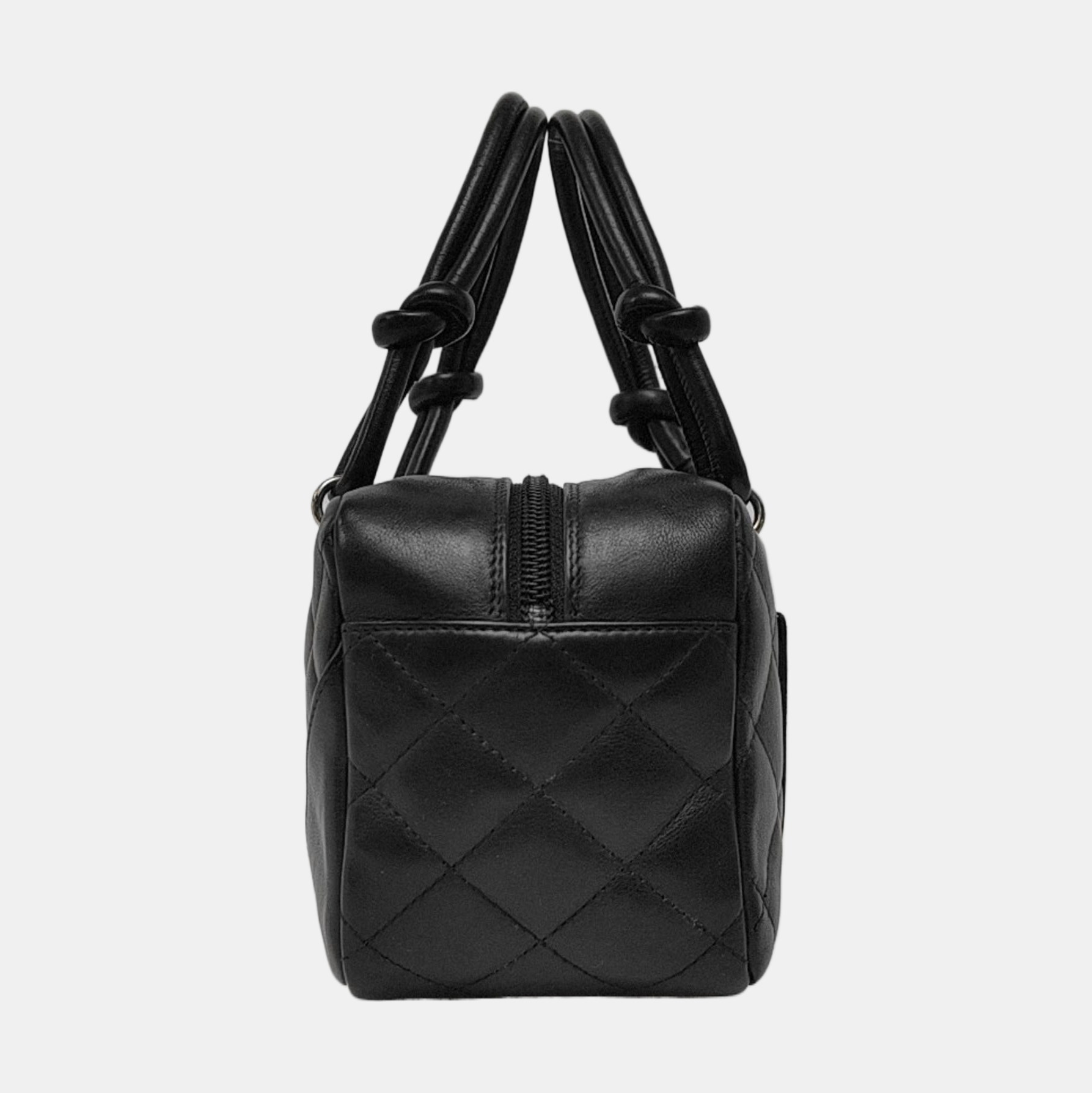 CAMBON Mini Quilted Calfskin Black