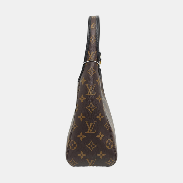 FLOWER PM Monogram Coated Canvas Brown