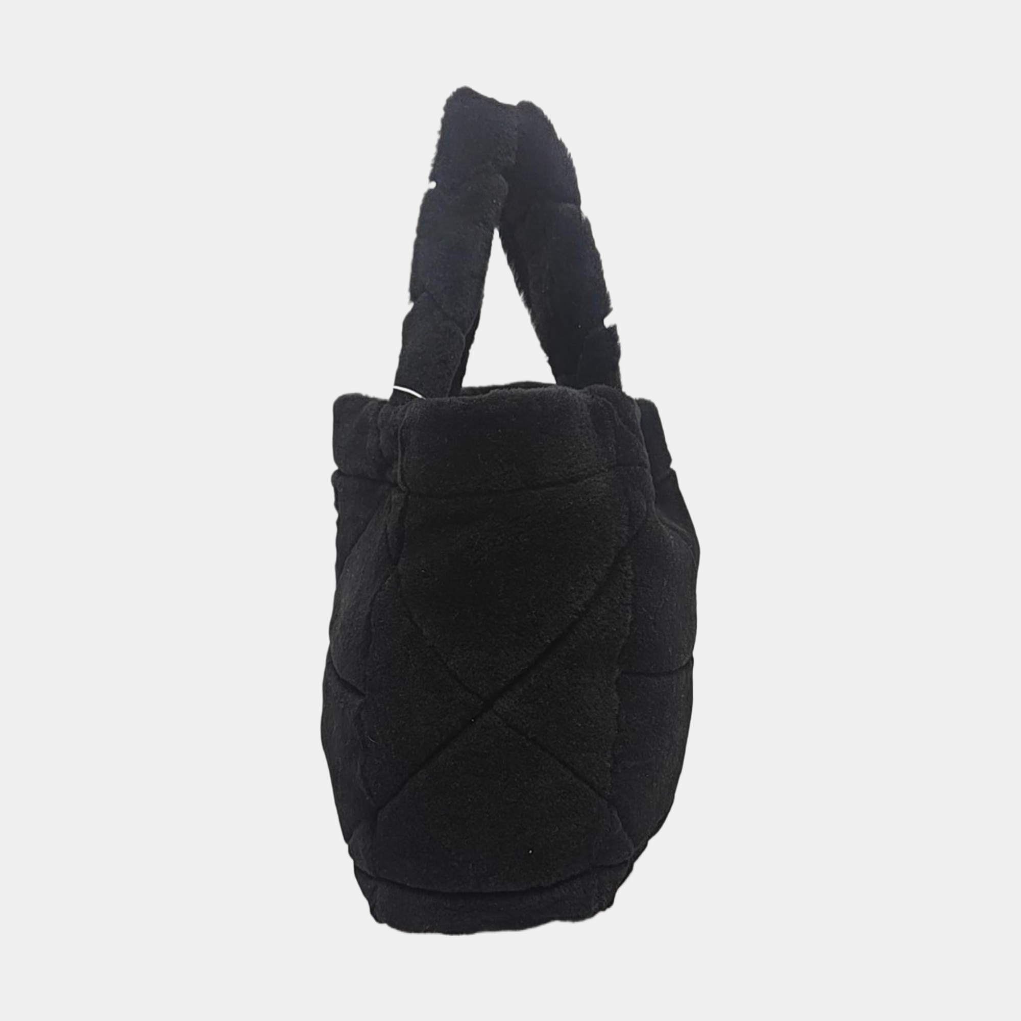Quilted Sheepskin Black
