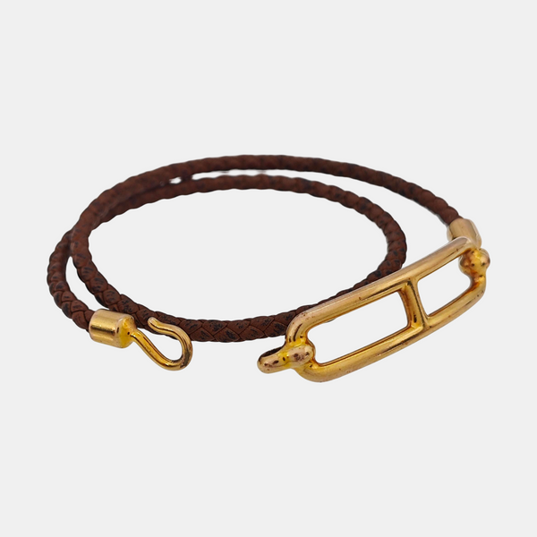 Roulis Metal Brown Bangle
