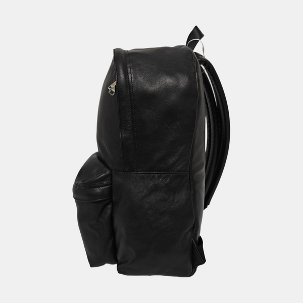 Calfskin Backpack Medium Black
