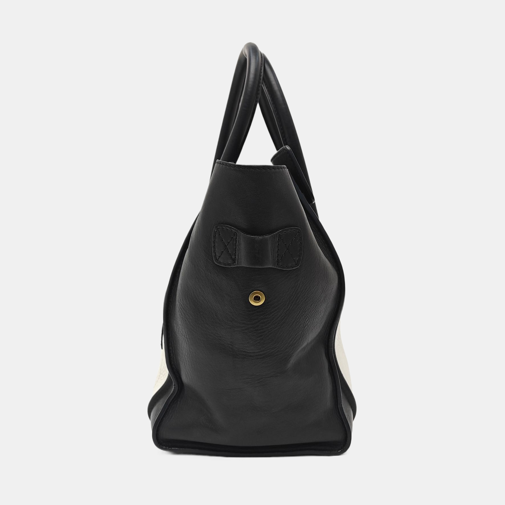 LUGGAGE Mini Calfskin White