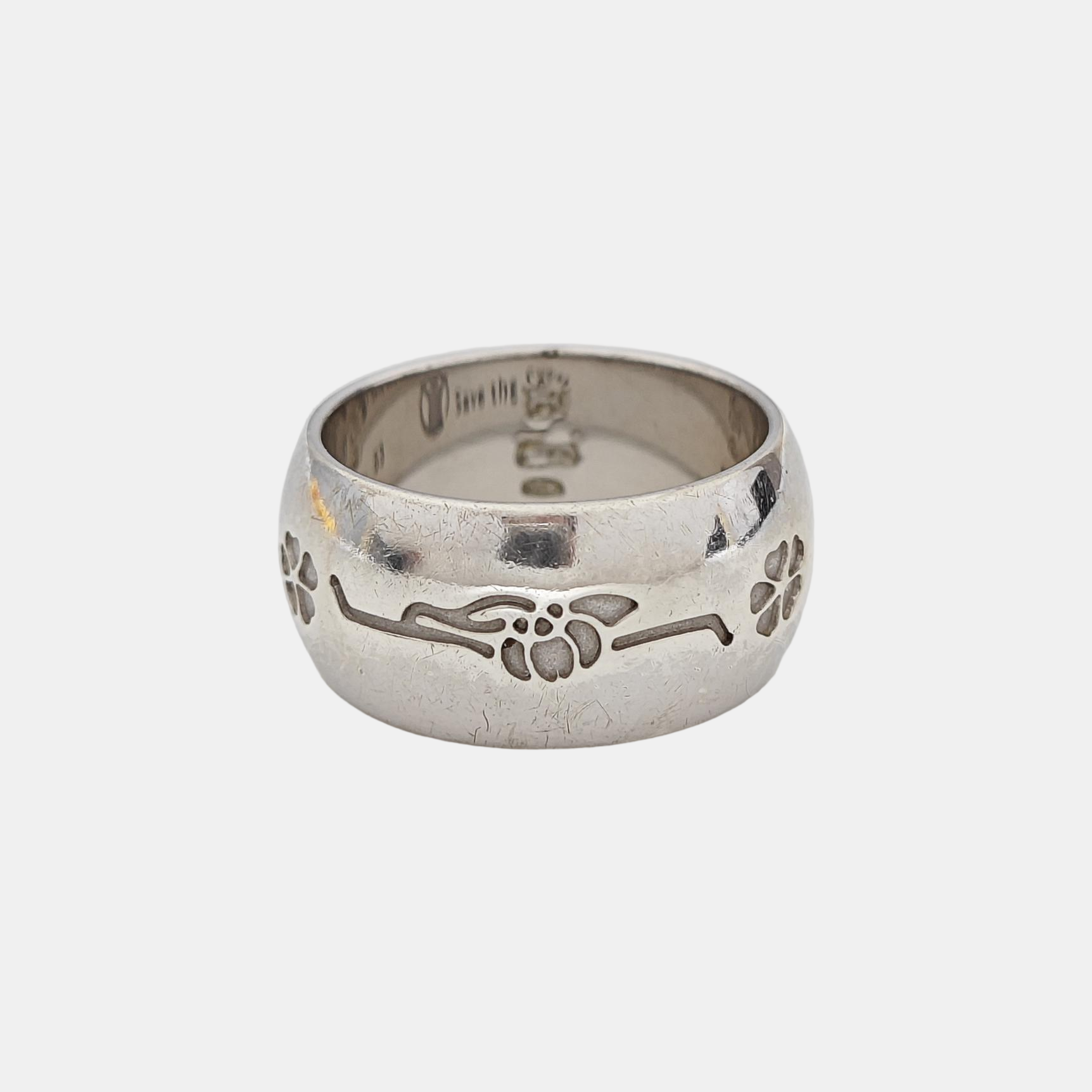 925 Sterling Silver Ring EU 53