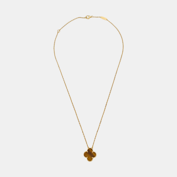 Vintage Alhambra 18k Gold Necklace