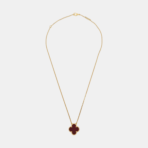 Vintage Alhambra 18k Gold Necklace