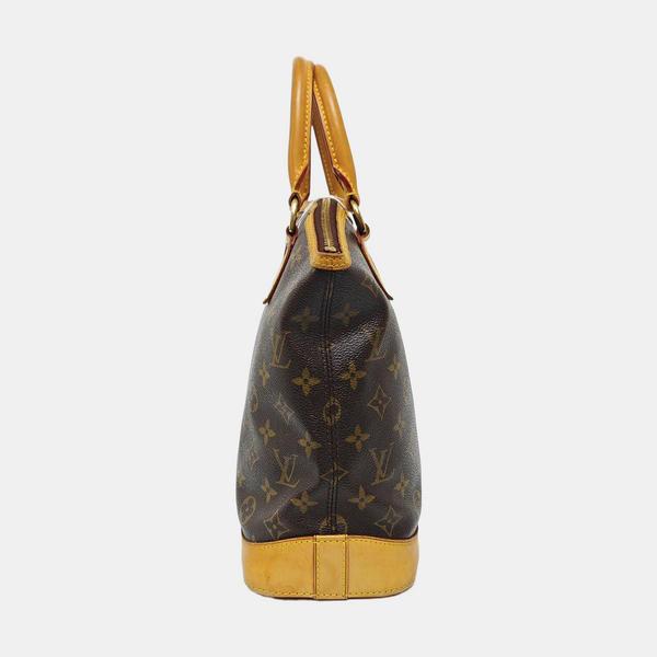 LOCKIT PM Monogram Coated Canvas Brown