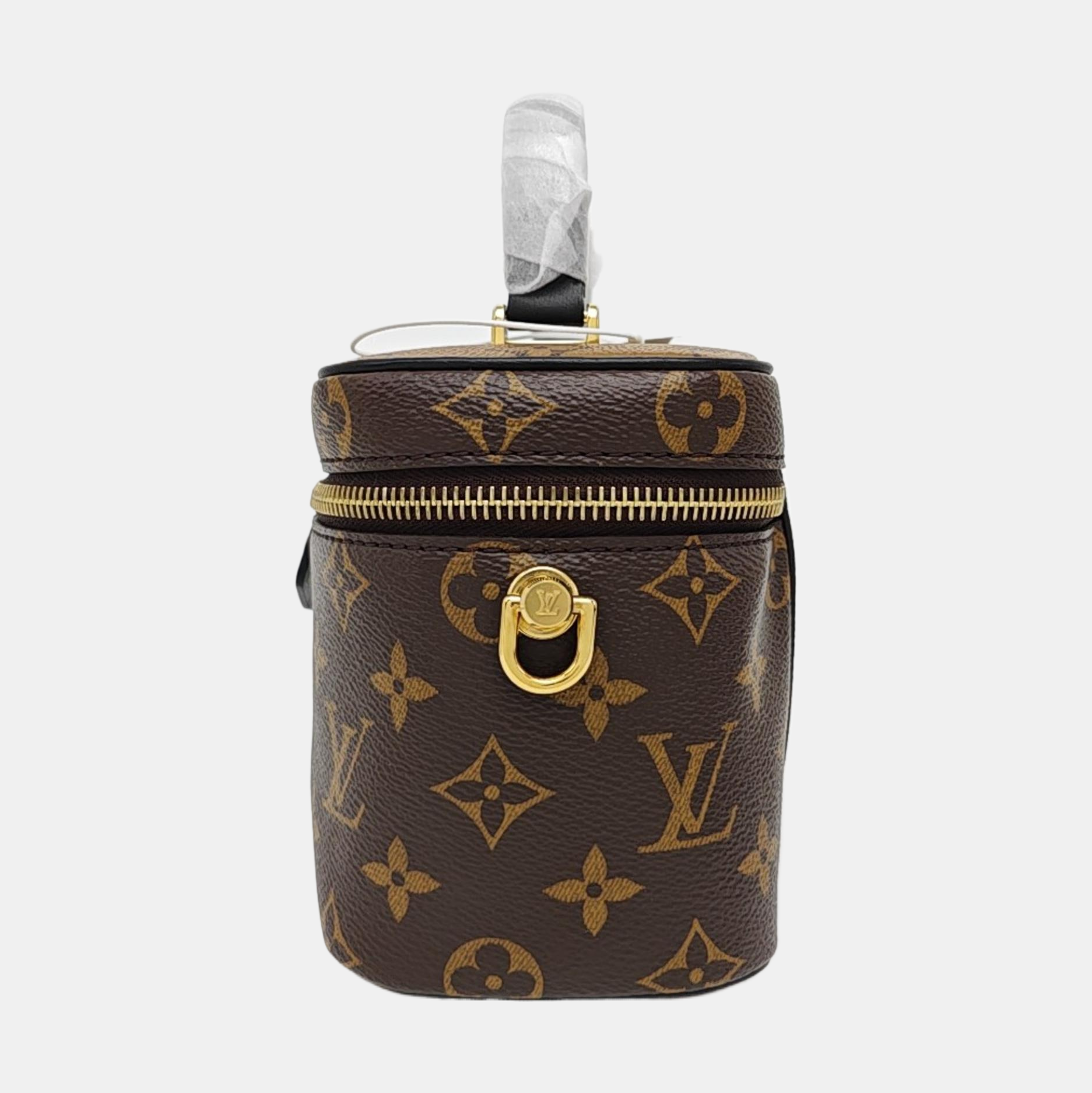 Vanity Chain Pouch Monogram Coated Canvas Brown