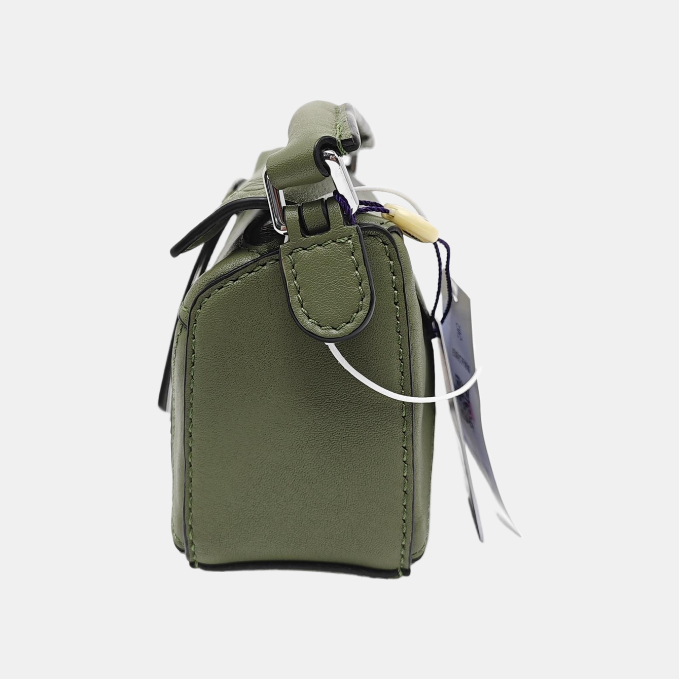Authenticated pre-owned  Puzzle Calfskin Green - Shoulder Bag at Looply