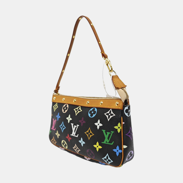 LV × TM ACCESSOIRES GM Monogram Coated Canvas Black