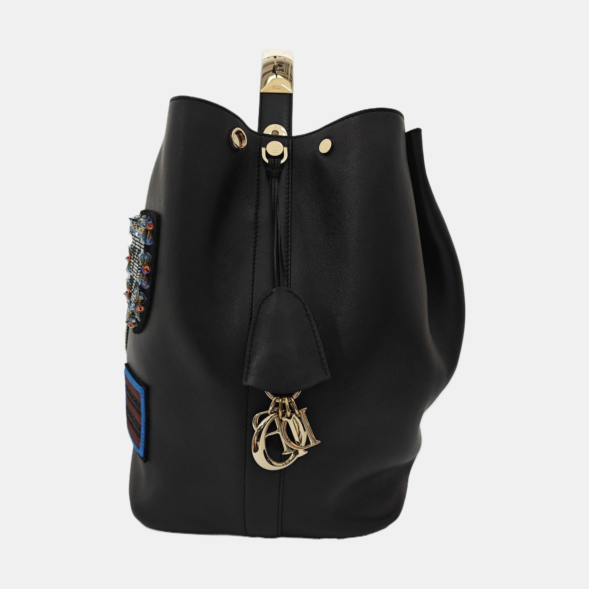 Calfskin Tote Bag Black