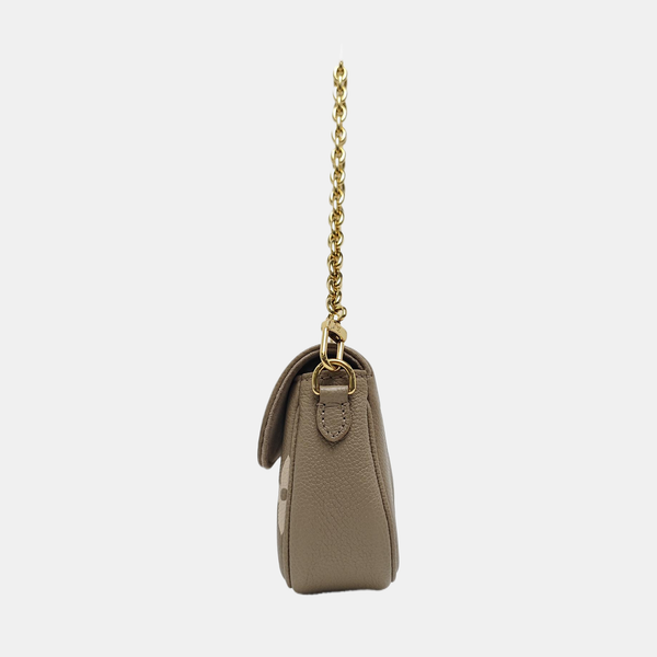 IVY Monogram Calfskin Gray