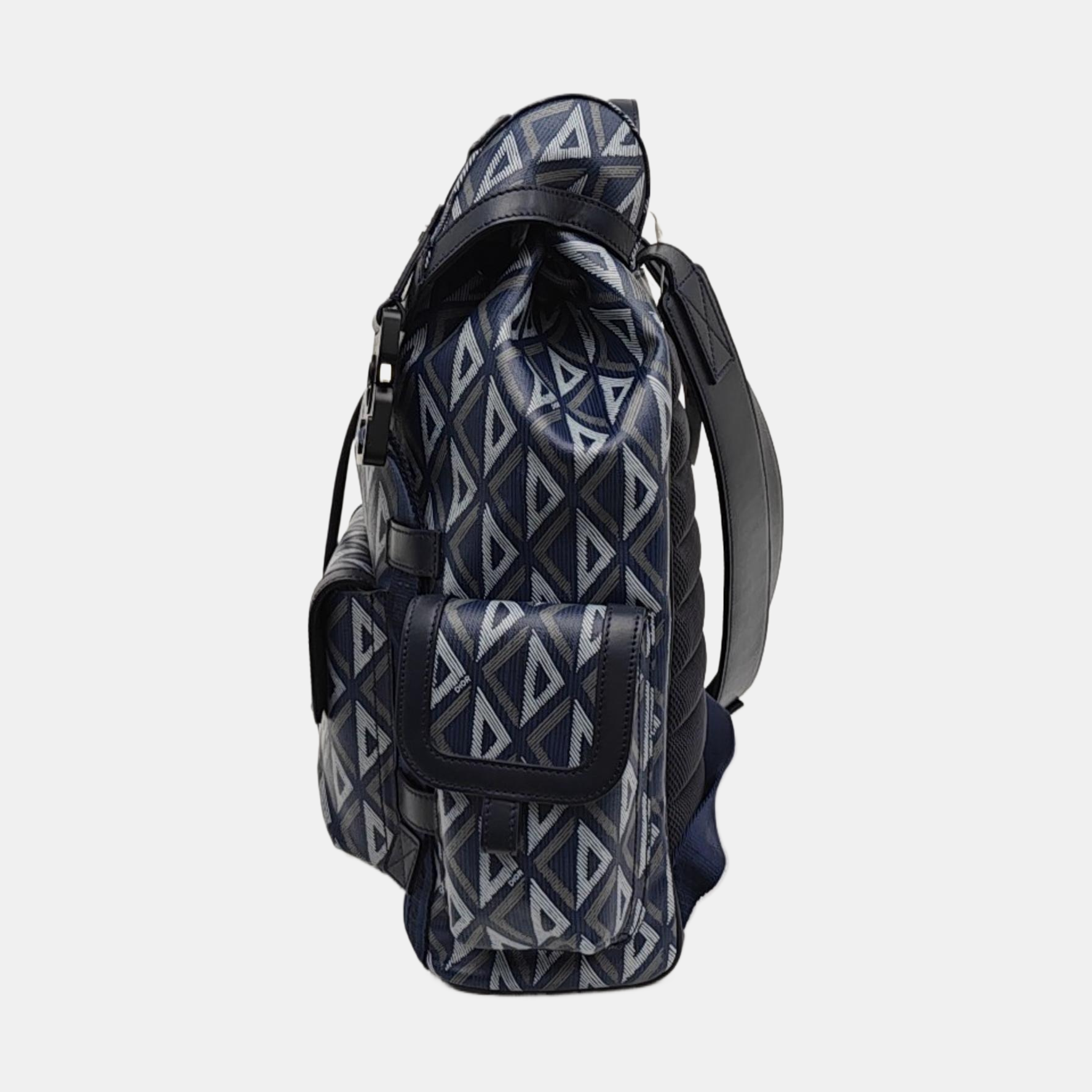 Hit The Road Coated Canvas Blue