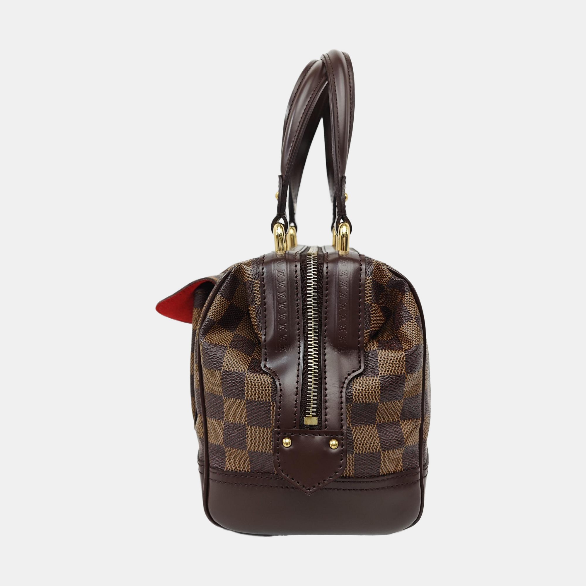KNIGHTSBRIDGE Damier Ebene Coated Canvas Brown