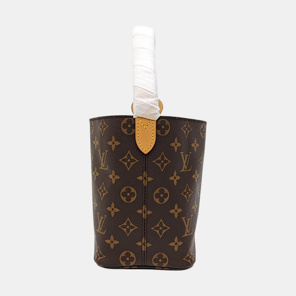 ALL IN Monogram Coated Canvas Brown