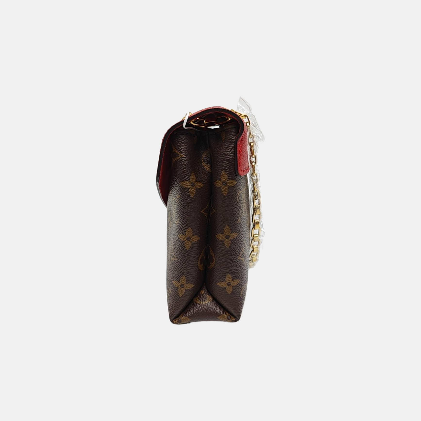 PALLAS BB Monogram Coated Canvas Brown