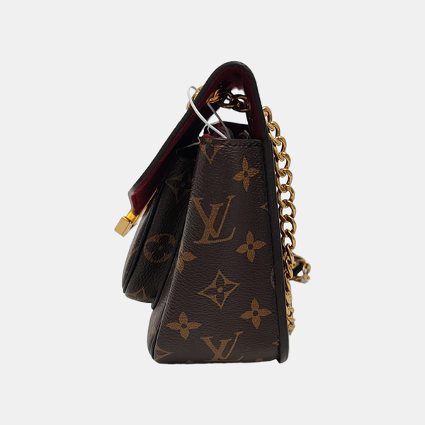 PASSY Monogram Coated Canvas Brown
