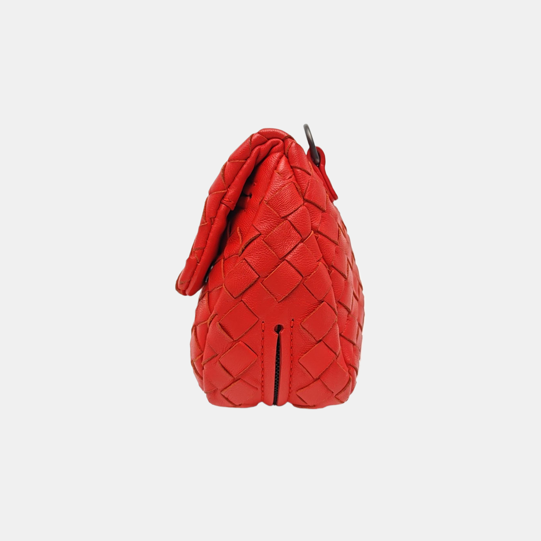 Messenger Lambskin Red
